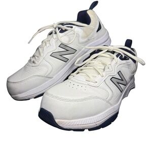 New Balance Classic 857 Training Shoes White Navy Mens 11 - MX857WN3